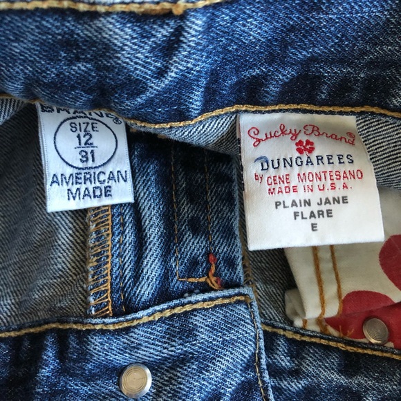 Lucky Brand Light Wash Plain Jane Flare Jeans - Picture 5 of 5